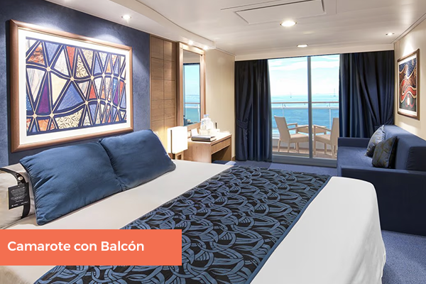 Paisaje glacial en la Antártida desde el Norwegian Star